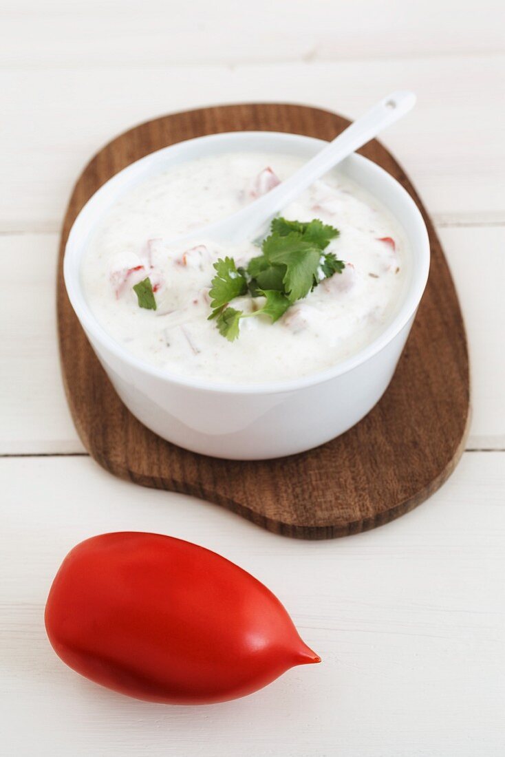 Tomaten-Raita (Indien)