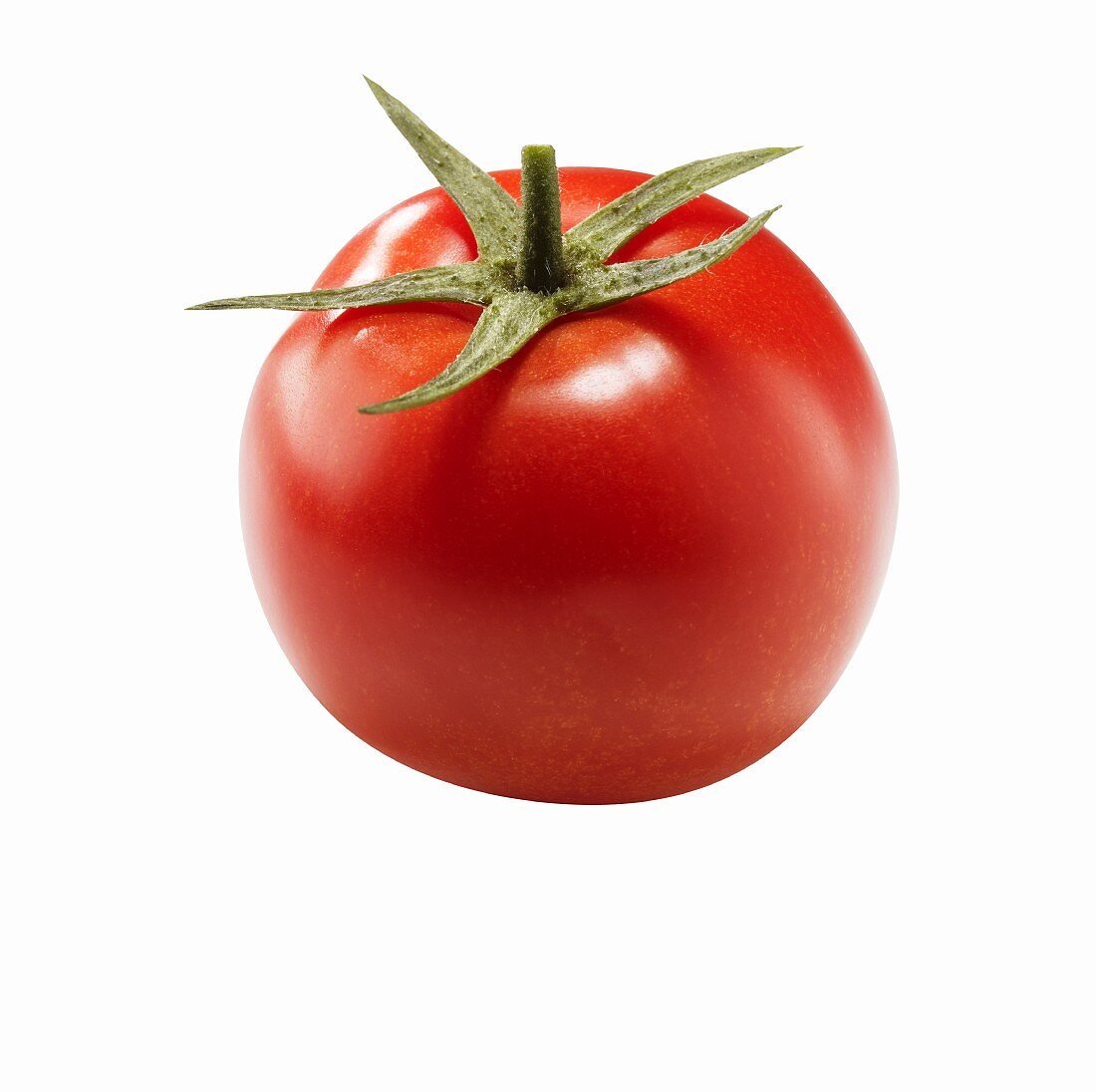 A ripe tomato