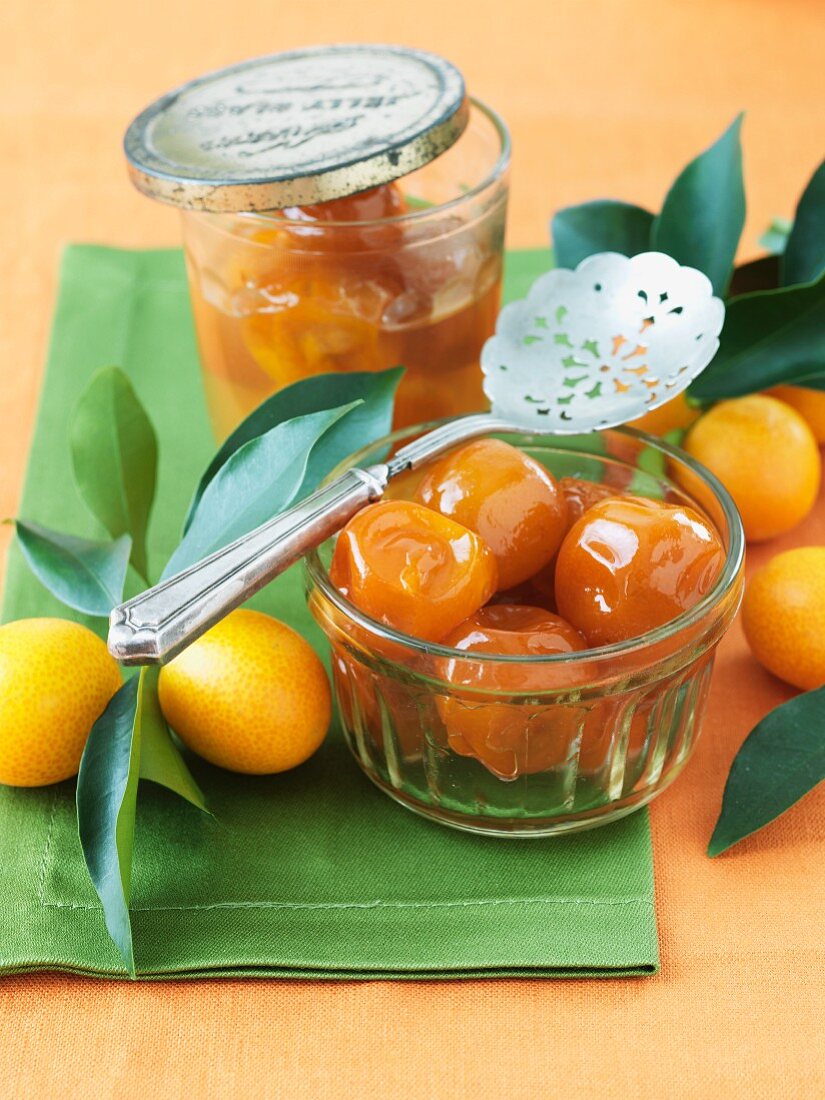 Kandierte Kumquats