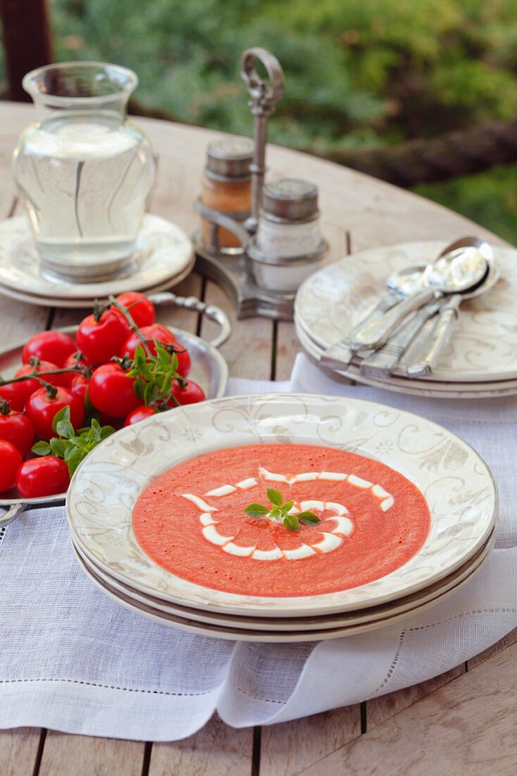 Tomatencremesuppe