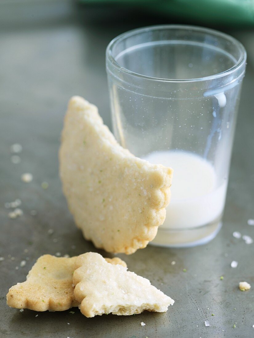 Sugar Cookies and an Almost Empty Glass of Milk