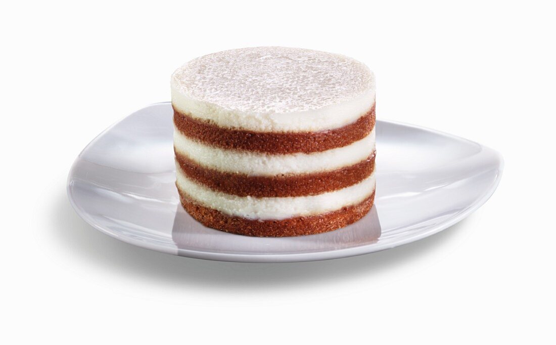 Individual Layered Gingerbread Dessert