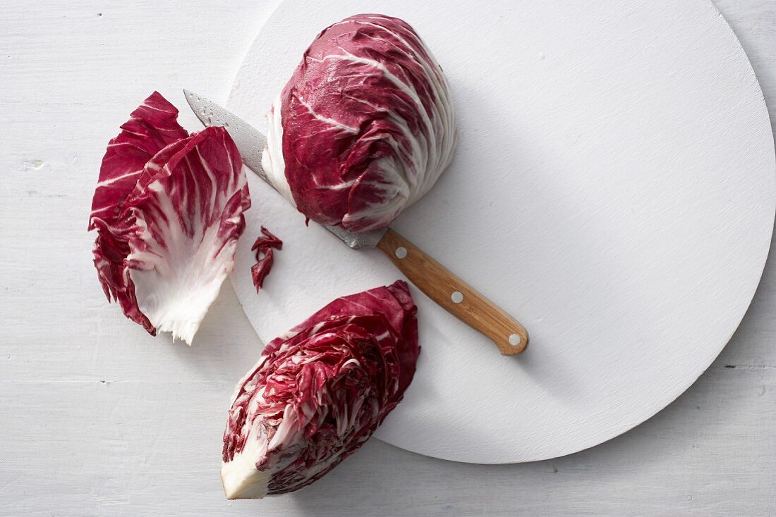 Radicchio, sliced