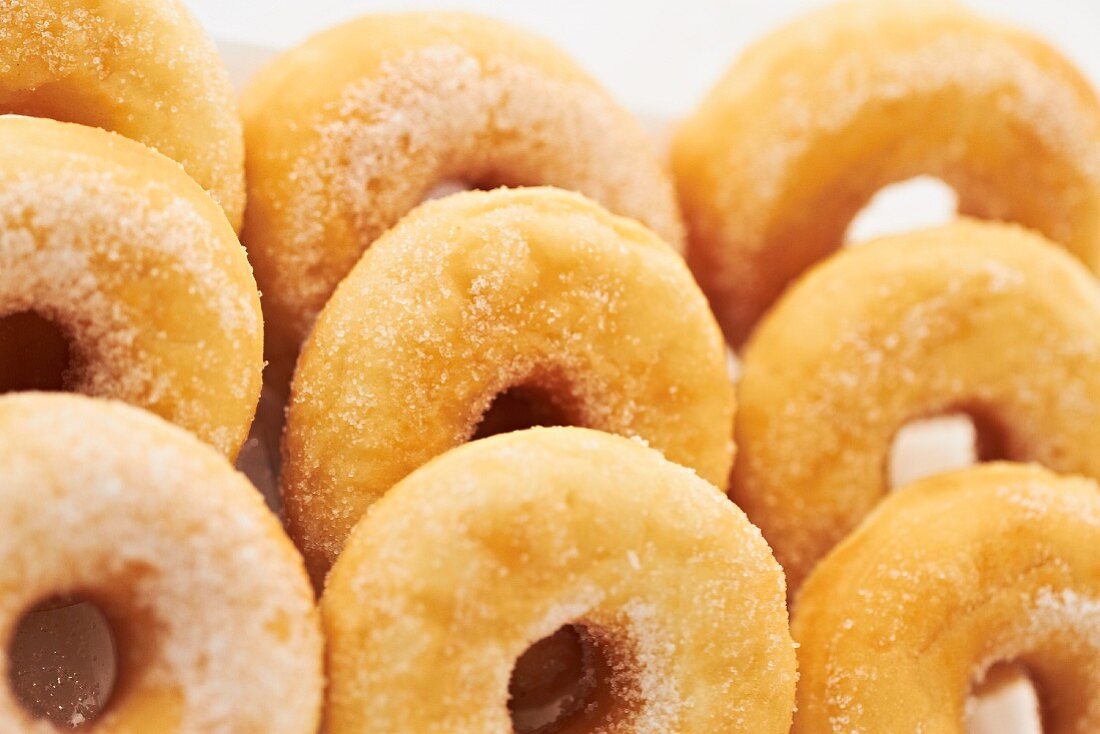 Sugared doughnuts