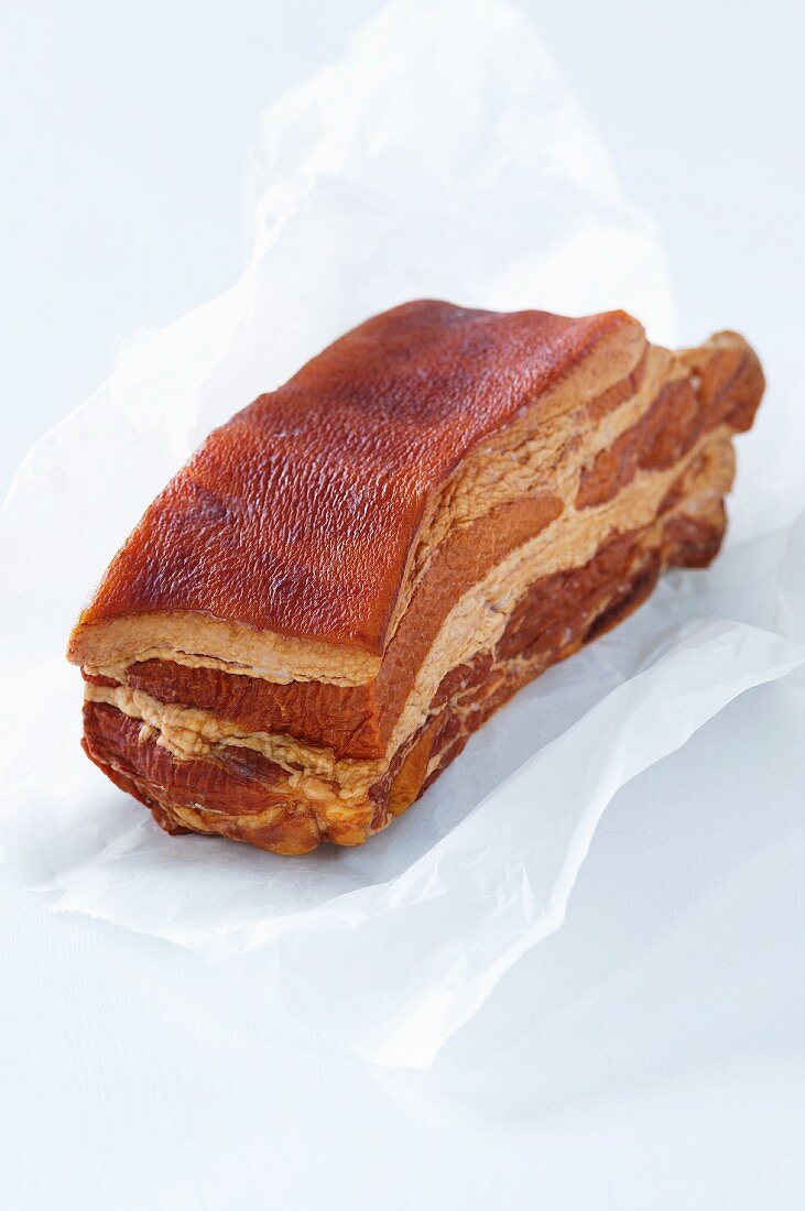 Smoked pork belly