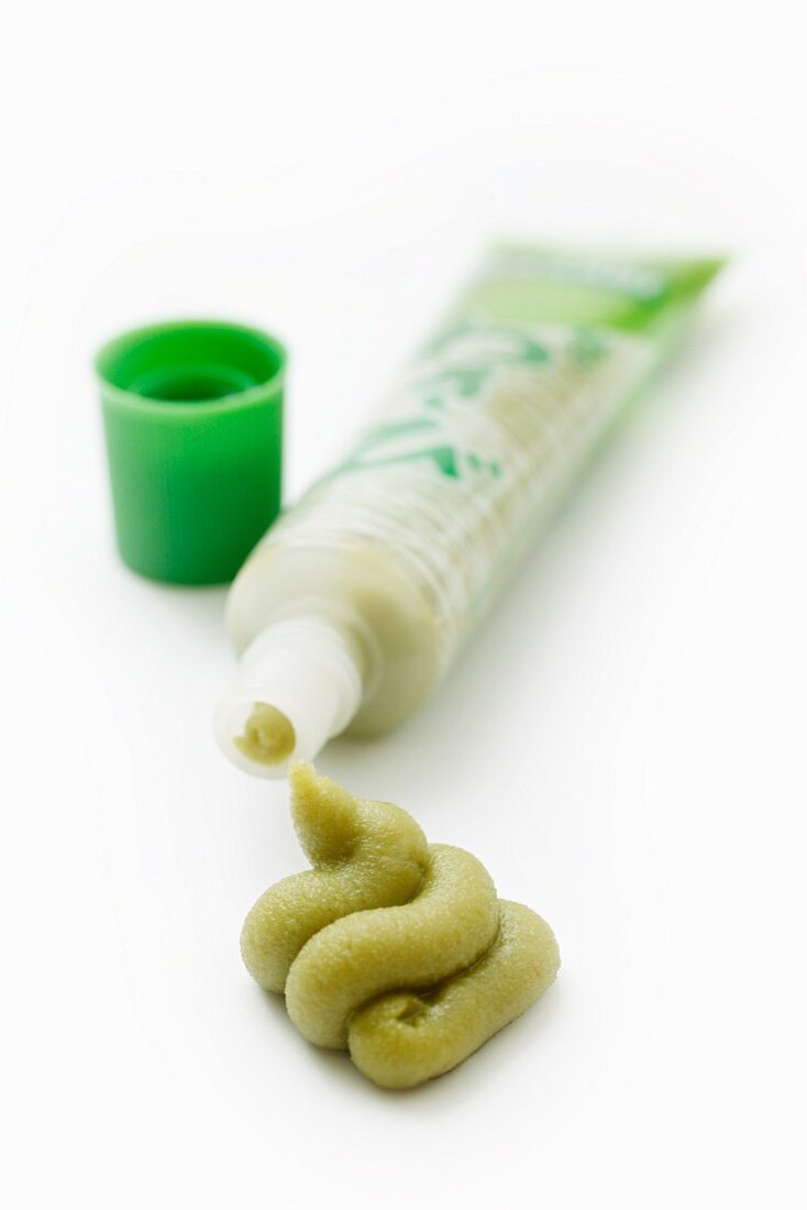 Wasabi in einer Tube