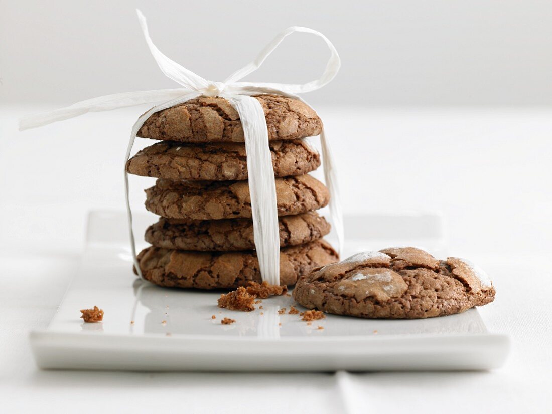 Schokoladencookies zum Verschenken