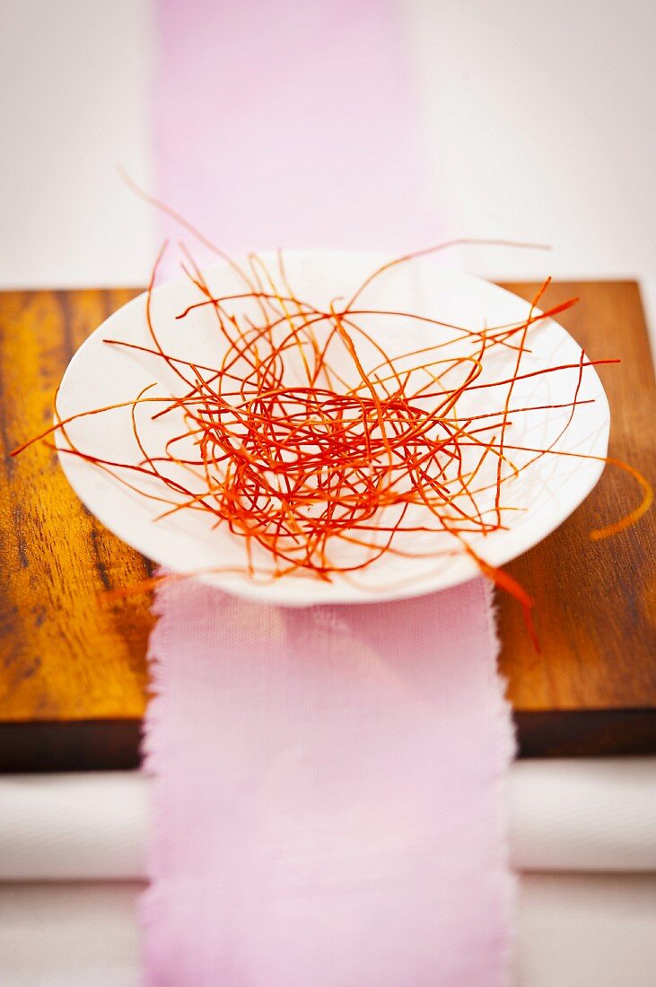 Chilli threads on a plate