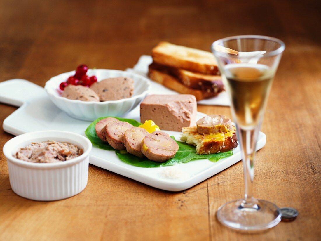 Rillette and various pates