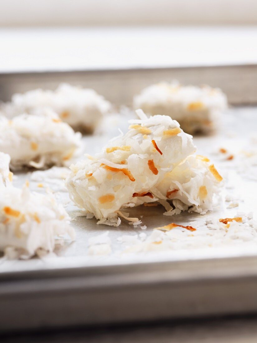 Salted coconut marshmallows