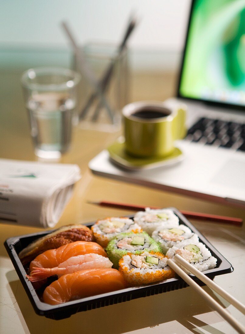 Sushi am Arbeitsplatz