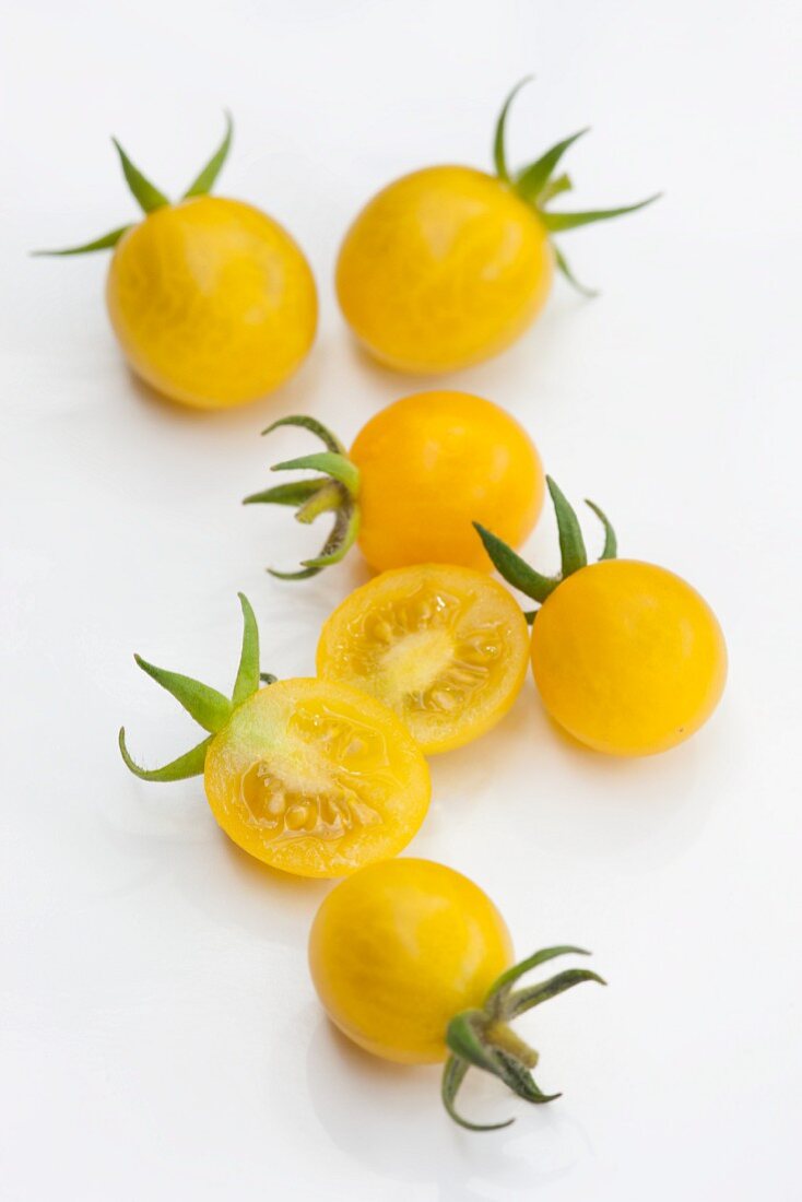 Yellow Golden Currant tomatoes