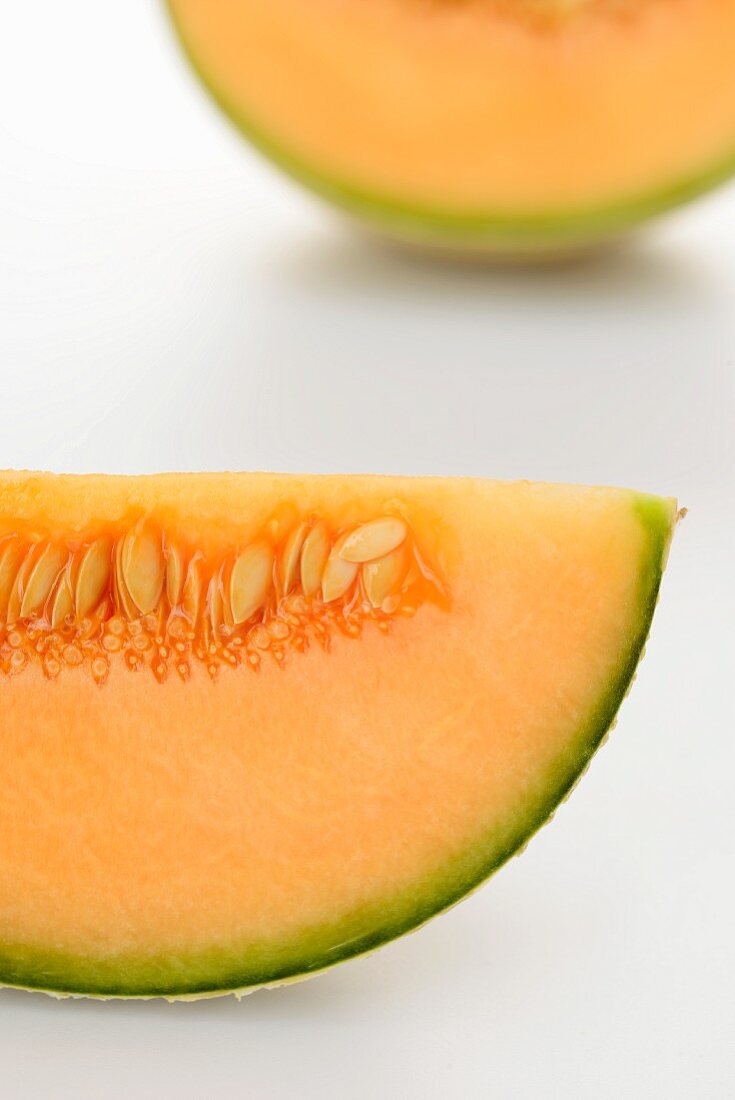 Cantaloupe melon (detail)