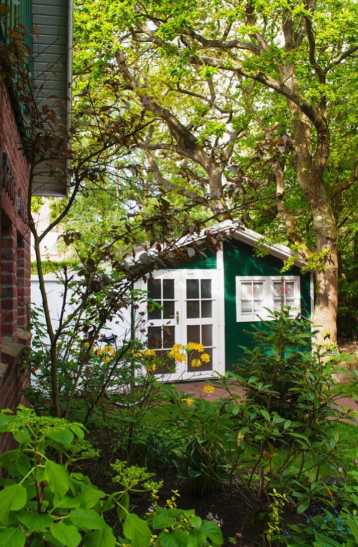 Ferienhaus mit Garten