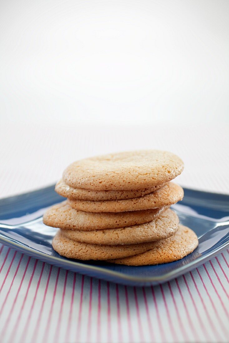 Multi-Colored Macaroons; Stacked