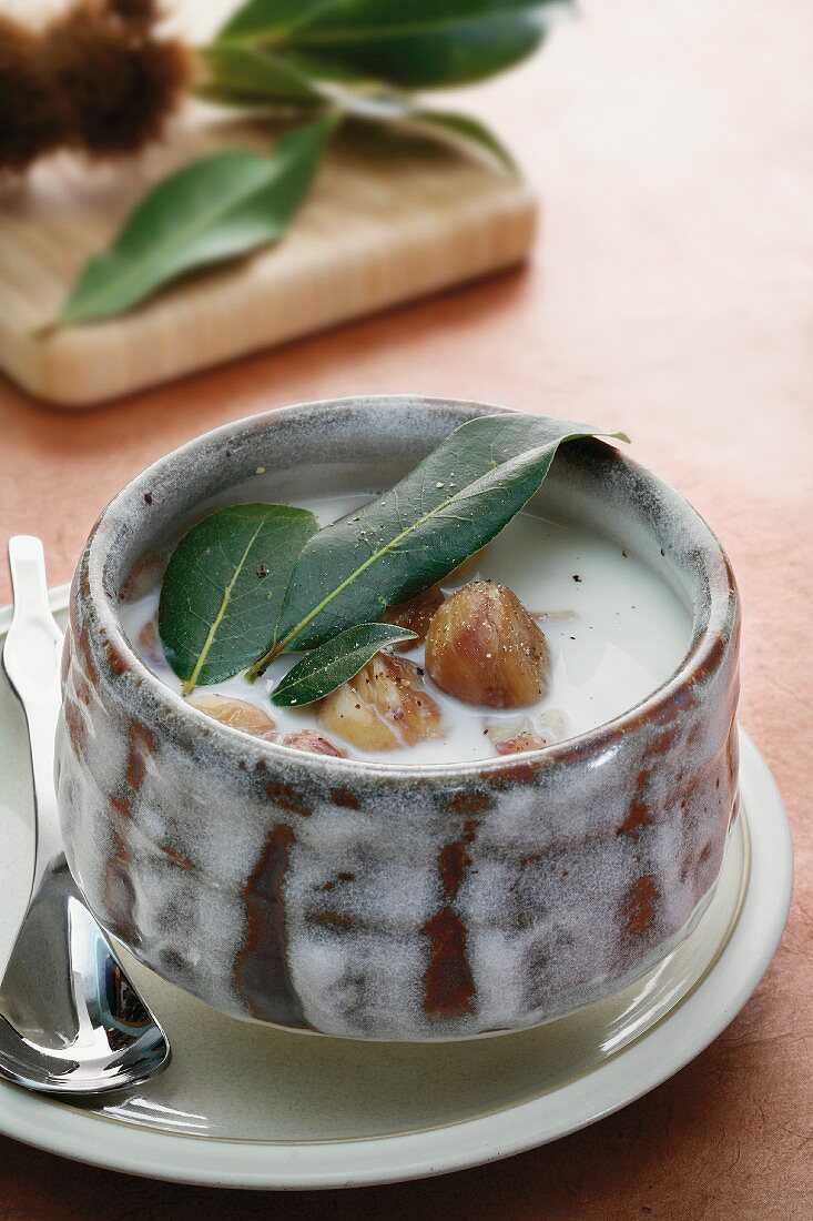 Zuppa di castagne (Maronensuppe)