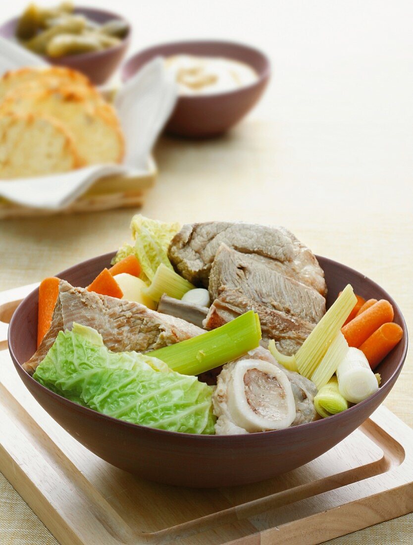 Pot au feu (meat stew, France)