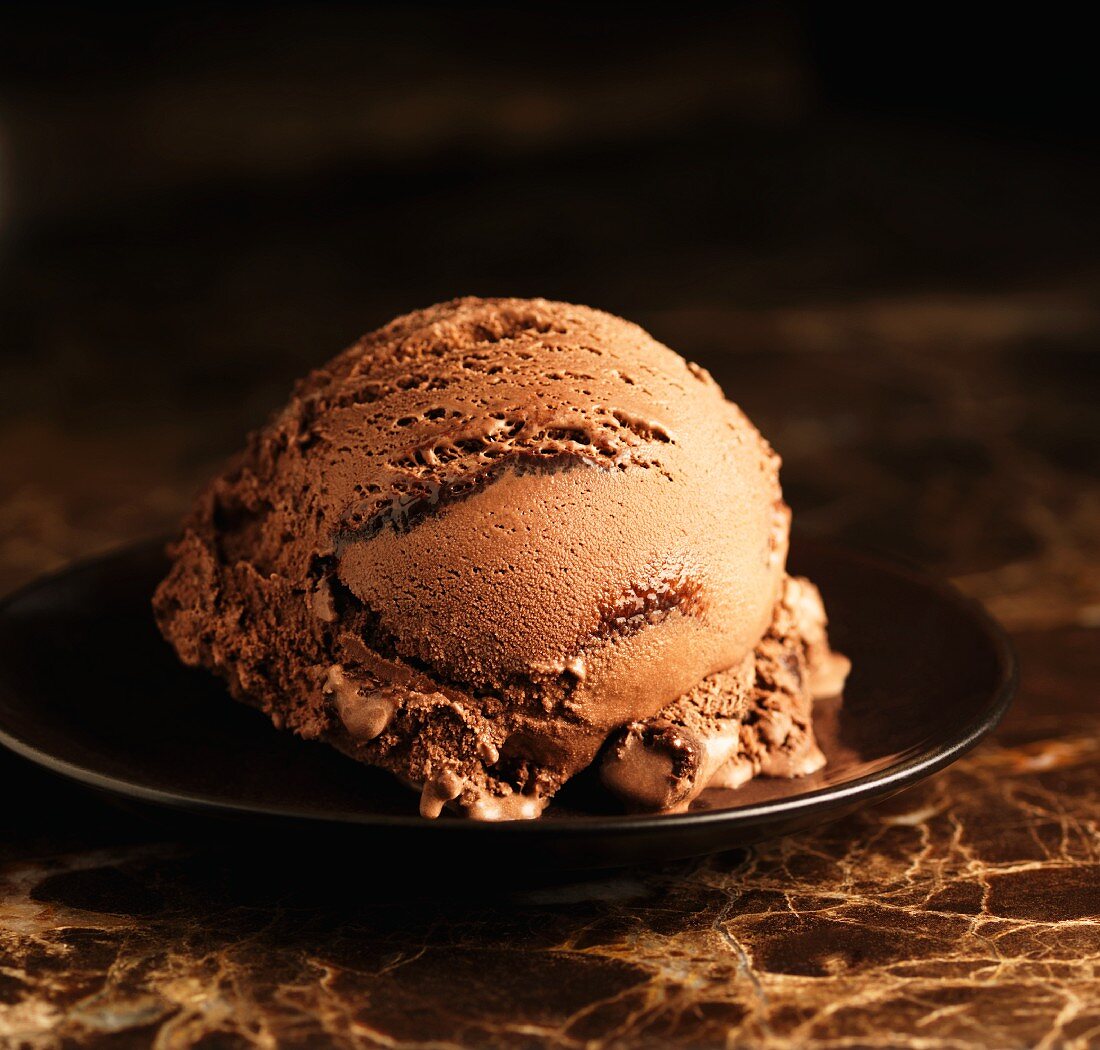 Chocolate truffle ice cream