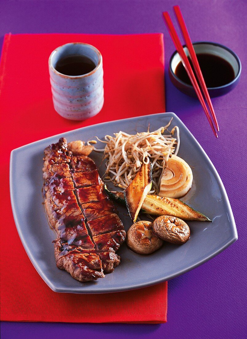 Rindfleisch Teriyaki (Asien)