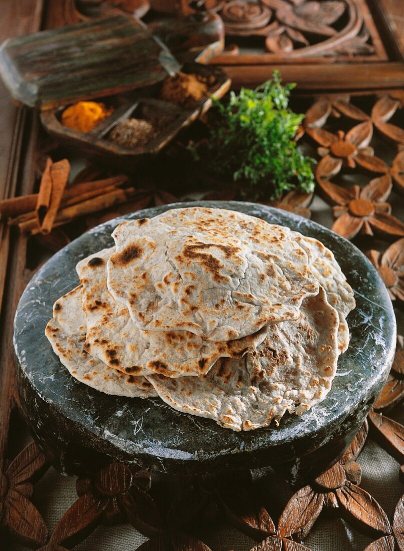 Paratha (Fladenbrot)