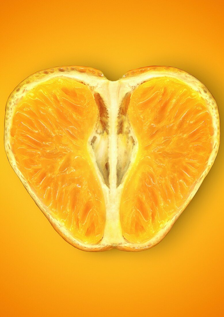 Orangenherz