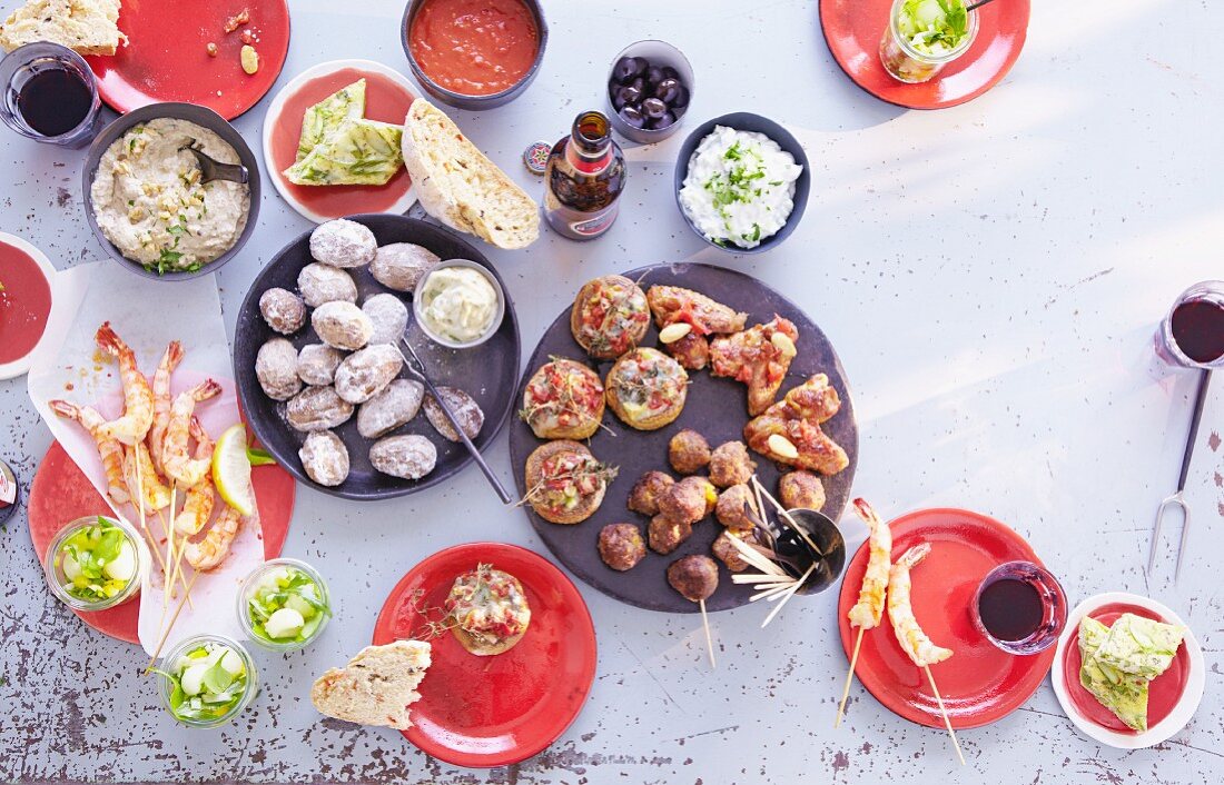 Assorted tapas (Spain)