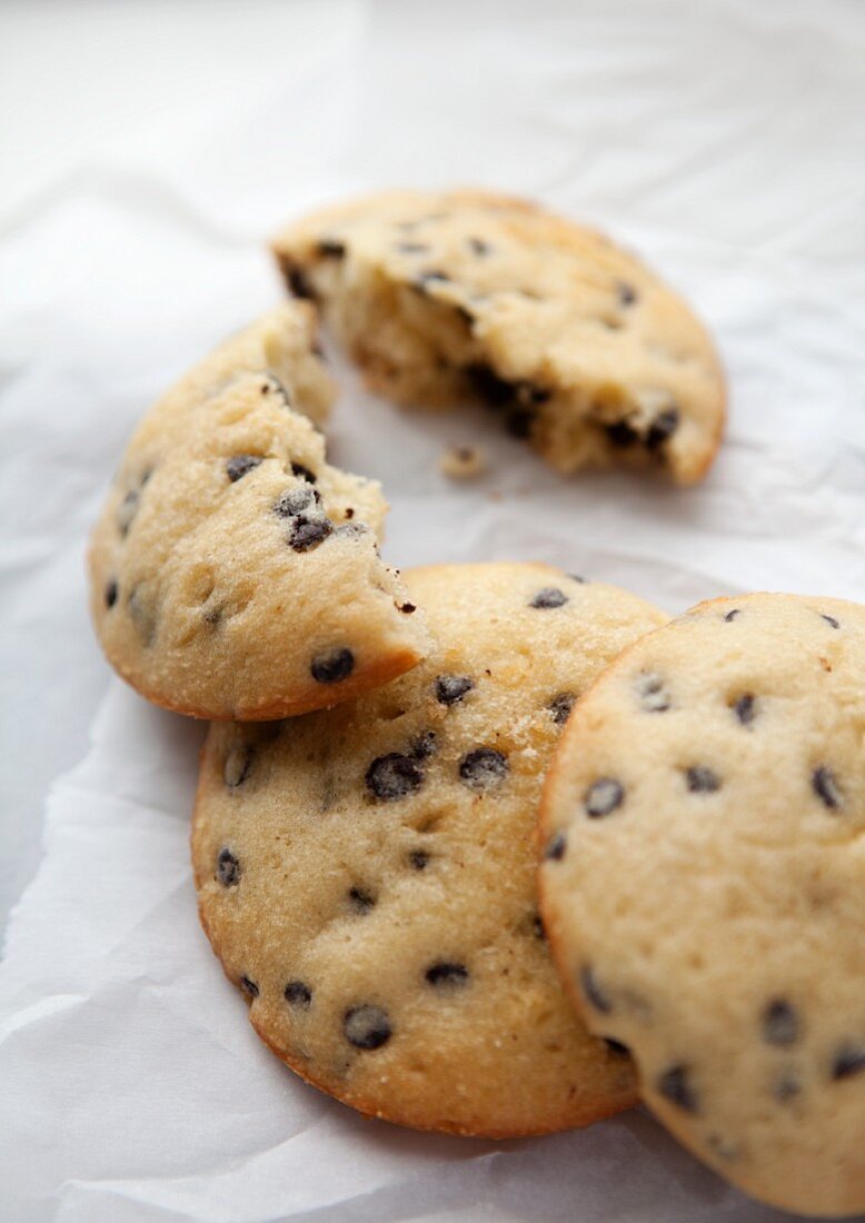 Chocolate chip muffin top cookies (USA)
