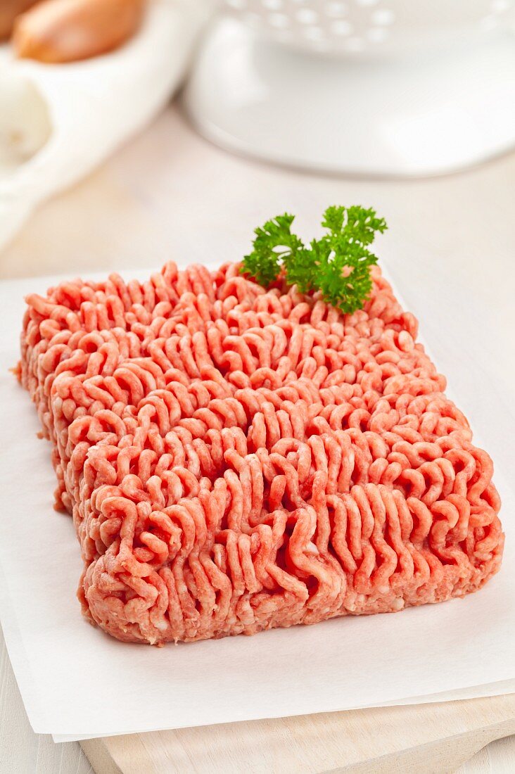 Minced pork and beef