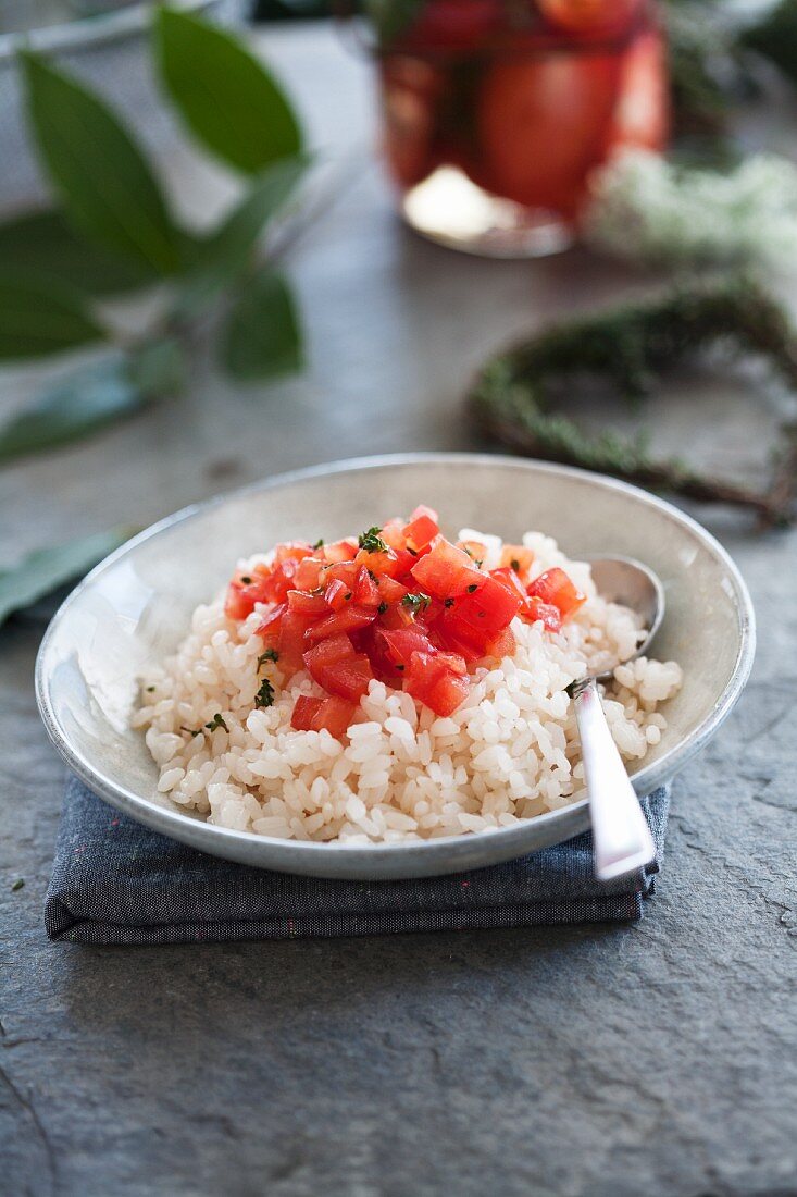Rice with tomatoes