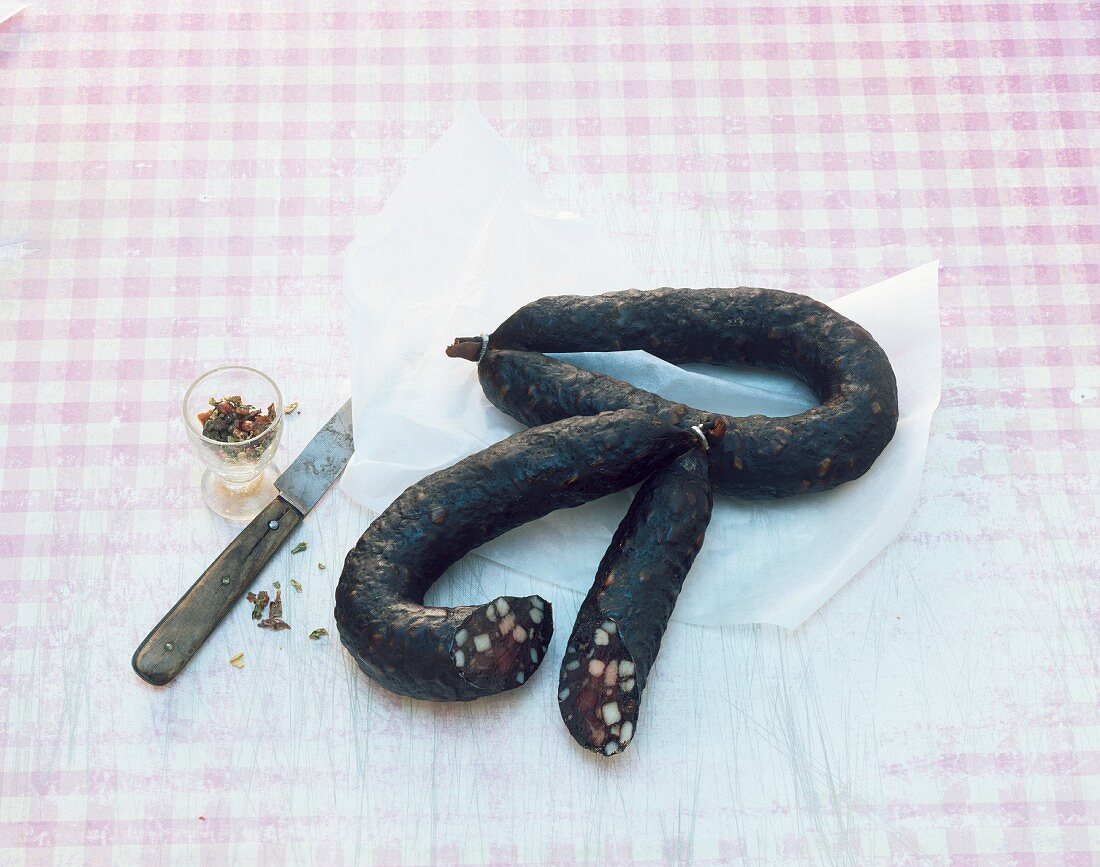 Smoked black pudding from Hesse