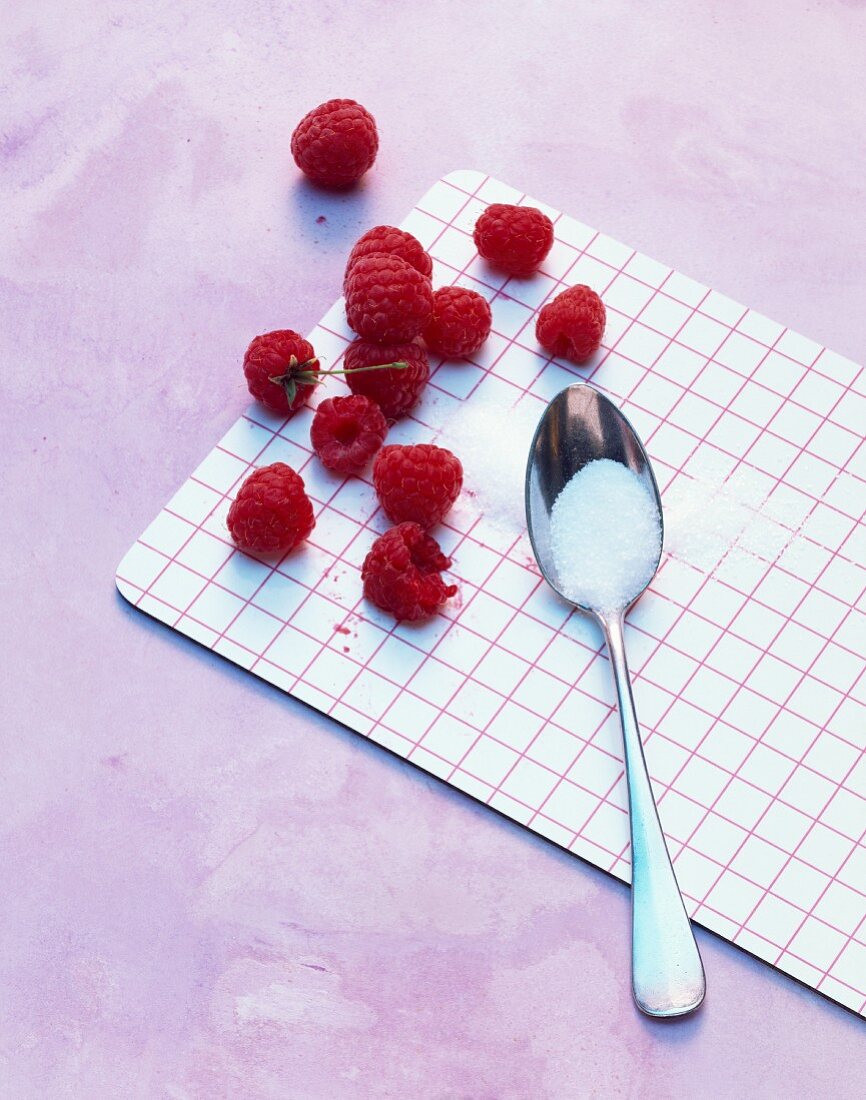 Raspberries and a spoonful of sugar