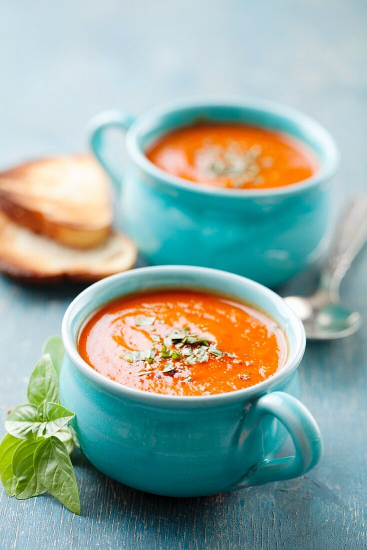 Tomaten-Möhren-Suppe