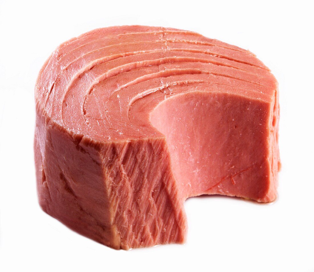 A piece of tuna