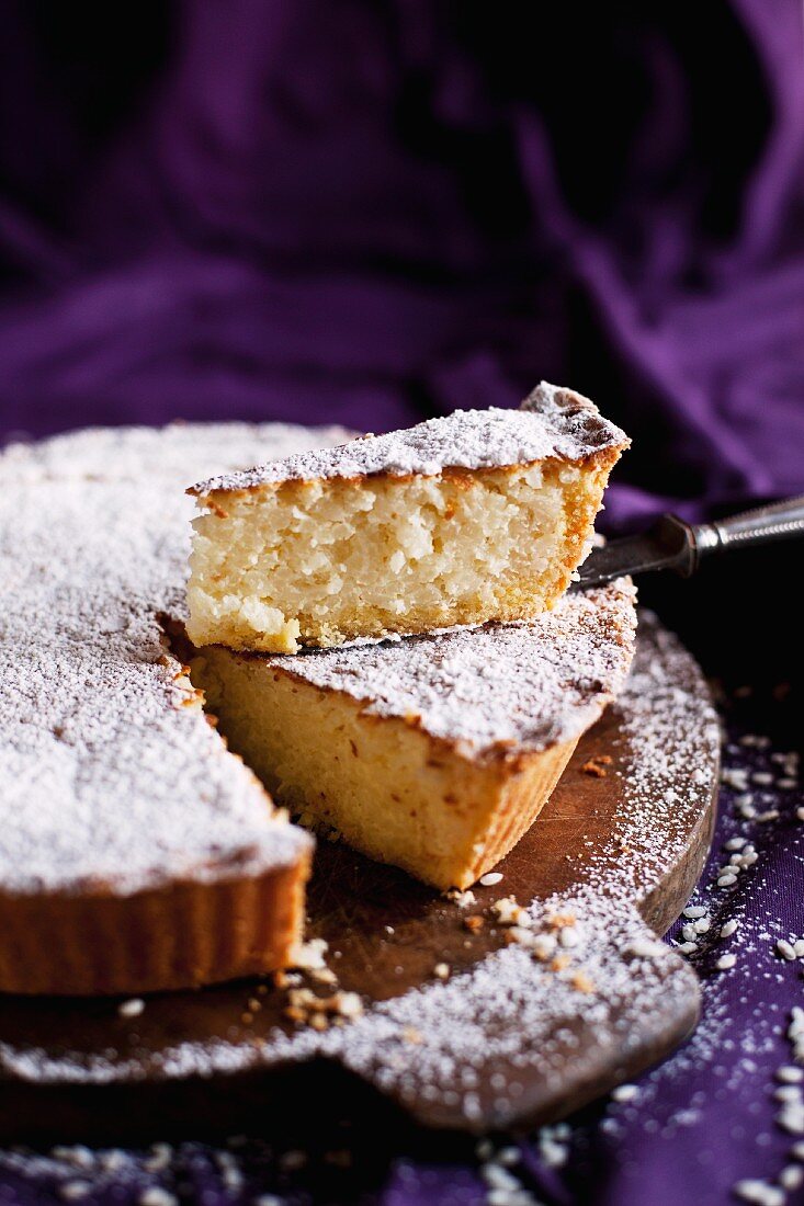 Torta di riso (Reiskuchen), Toskana, Italien