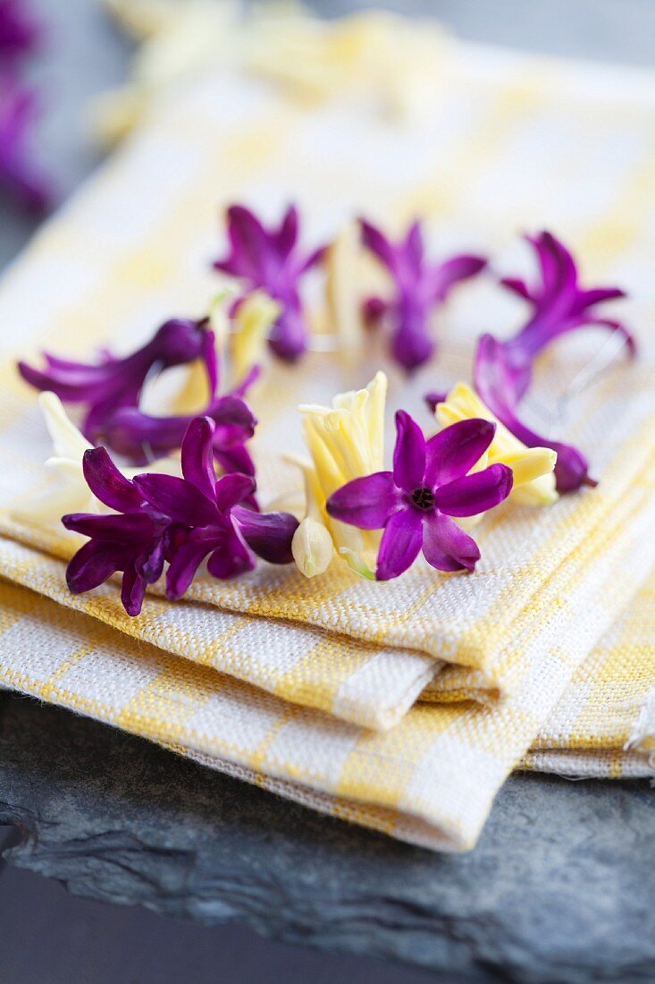 Wreath of hyacinth florets