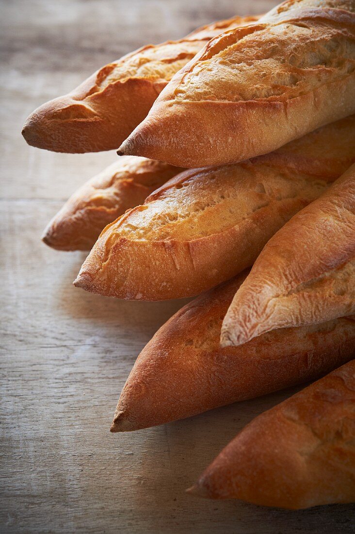 Several baguettes