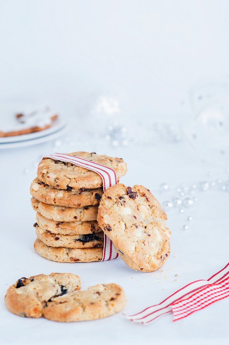 Chocolatechip Cookies als Weihnachtsgeschenk