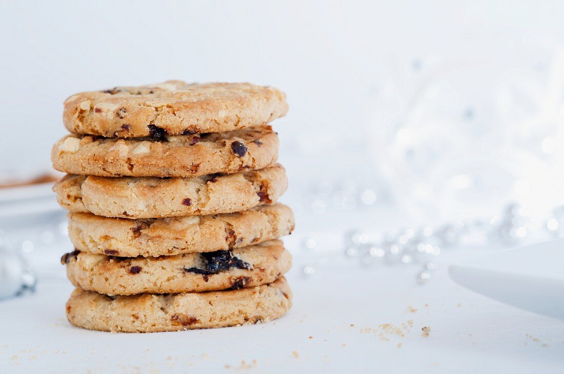 Chocolatechip Cookies zu Weihnachten