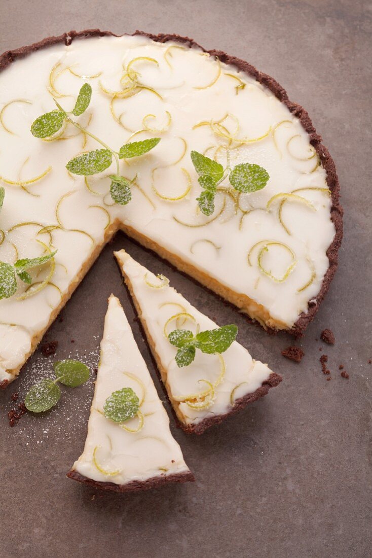 Lime tart