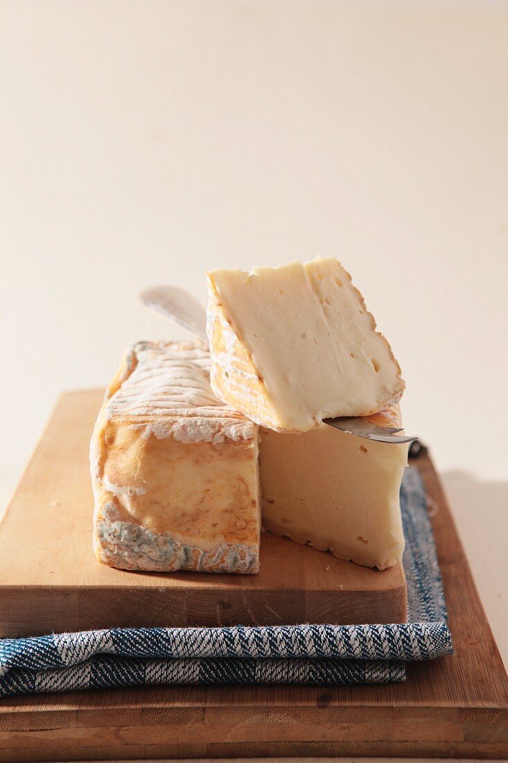Taleggio (a soft cheese from northern Italy)