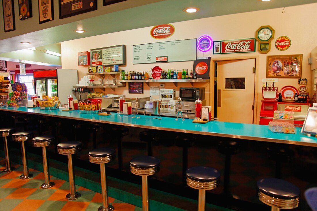 An American diner in California (USA)