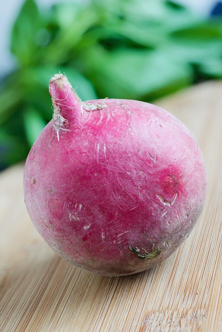 Red radishes