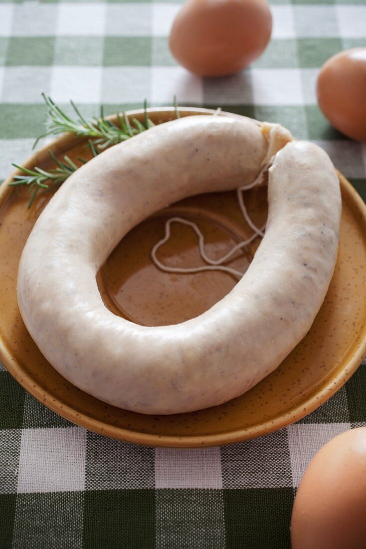 Butifarra (frische Schweinewurst, Katalonien)