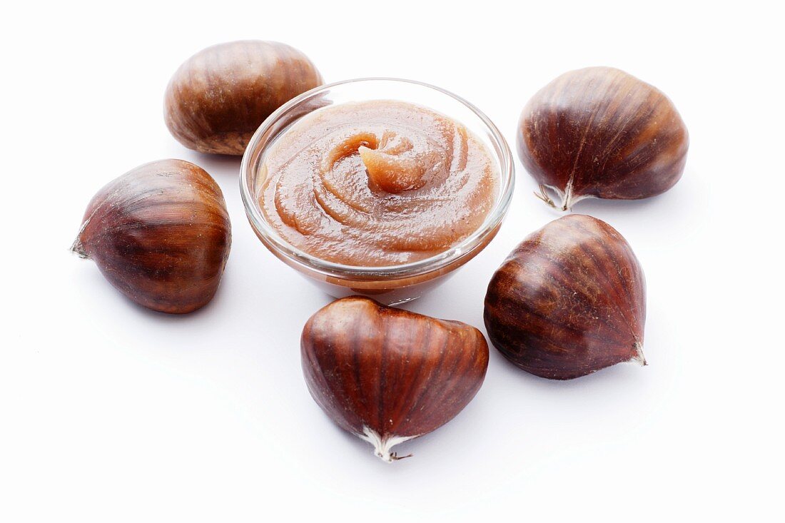 Chestnut cream and chestnuts