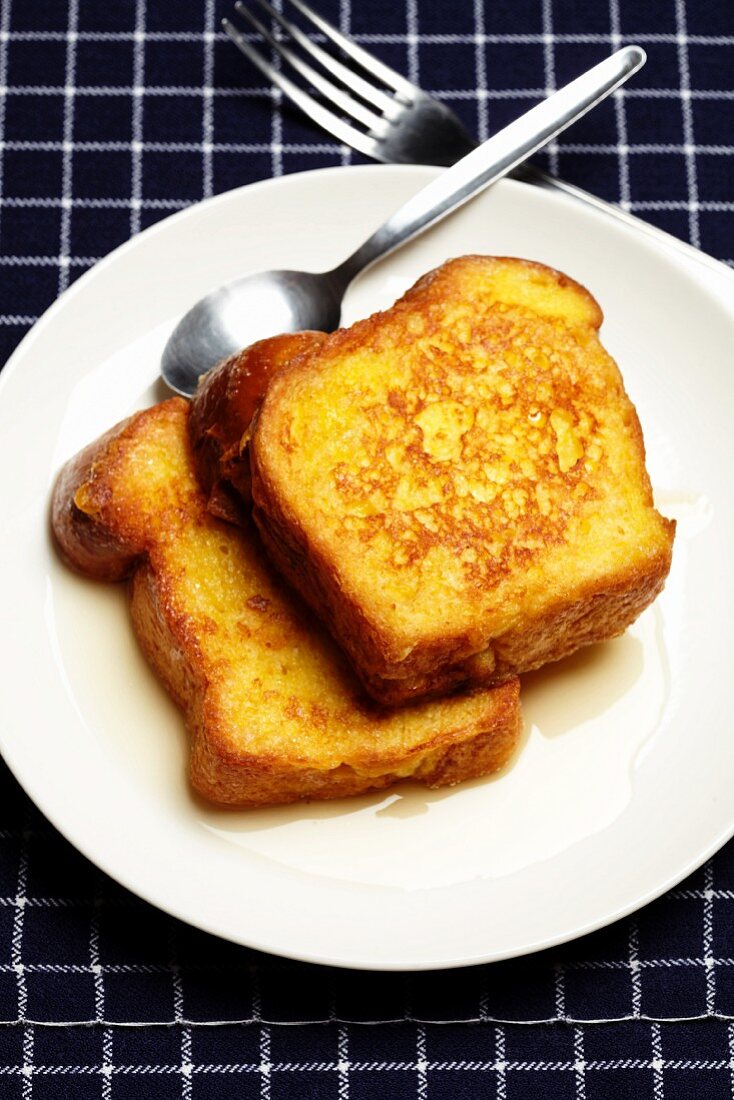 French toast with rum