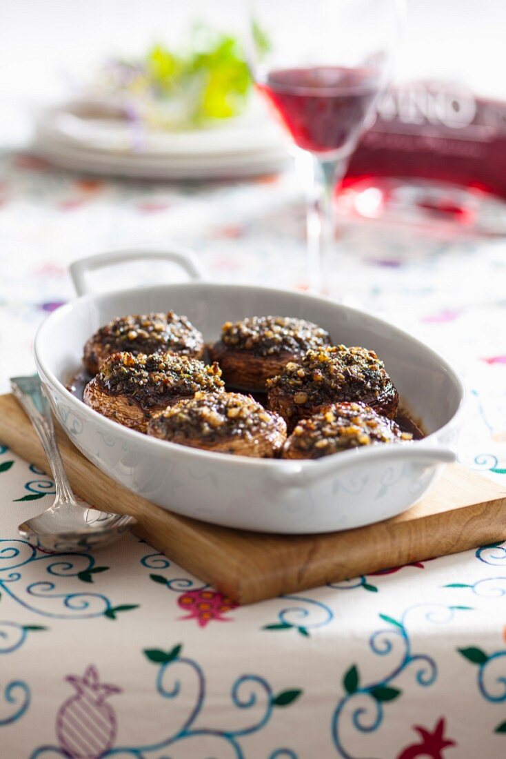 Stuffed mushrooms