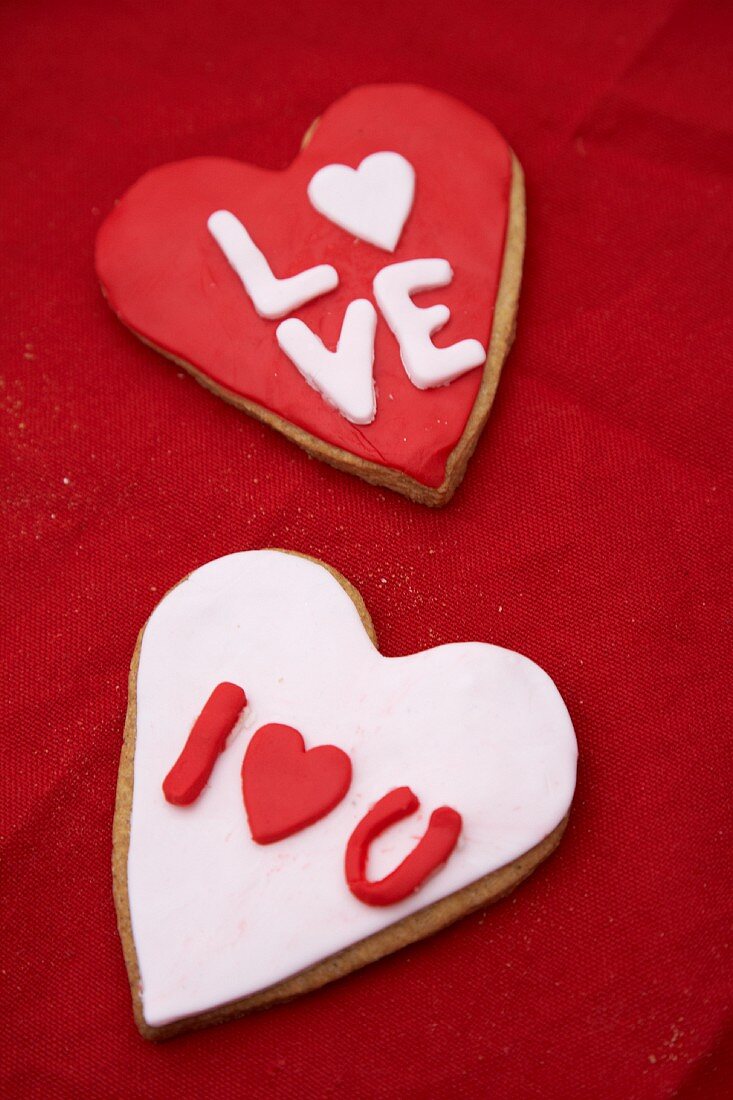 Heart cookies for your Sweetheart