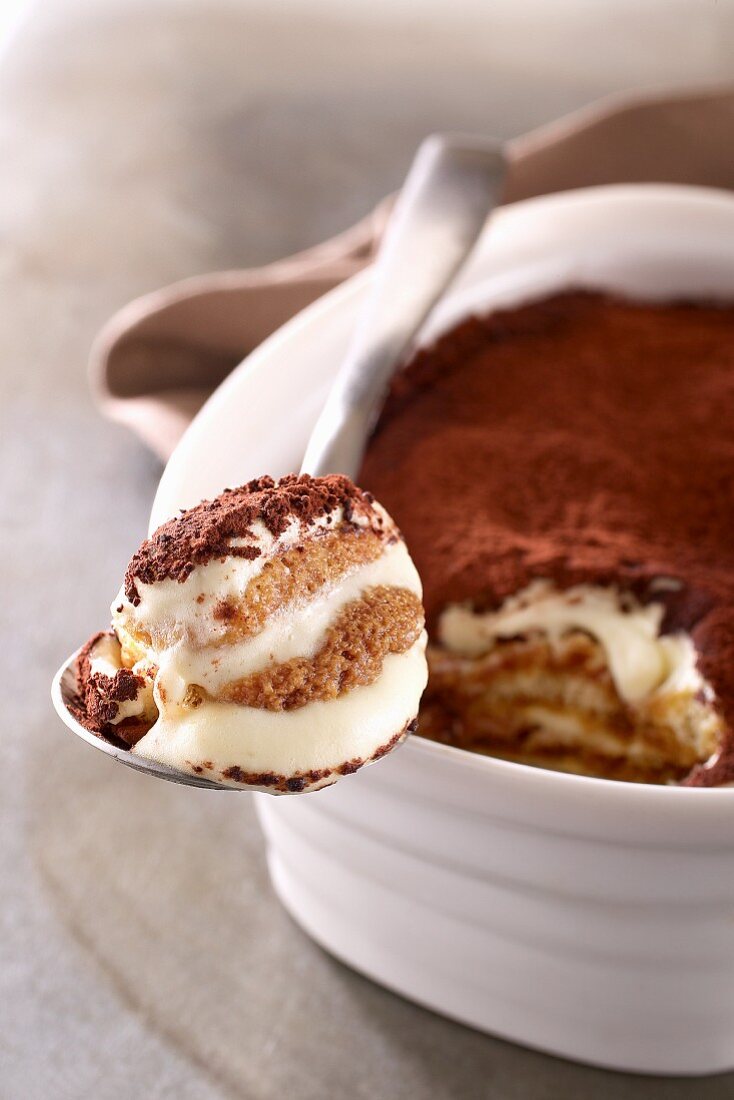 Tiramisu (Schichtspeise mit Mascarponecreme, Italien)