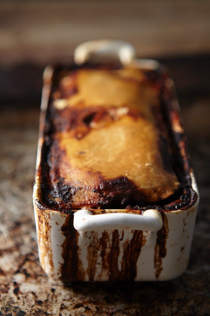 Venison terrine in pastry