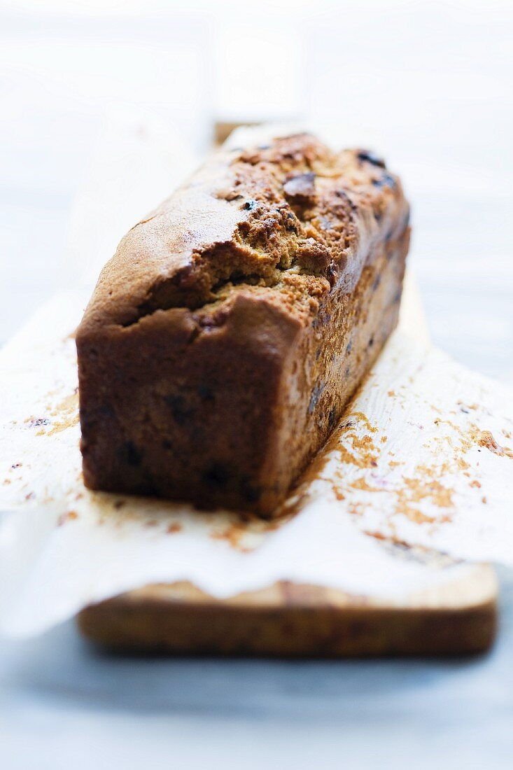 Chocolate chip loaf cake